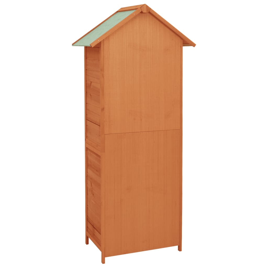 42.5x64x190 cm mobile da giardino marrone