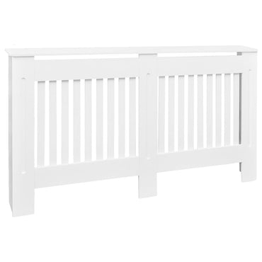 Cache-radiateur 152 cm MDF Blanc