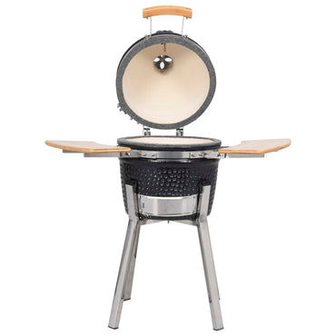 Kamado barbecue with a ceramic smoker 81 cm