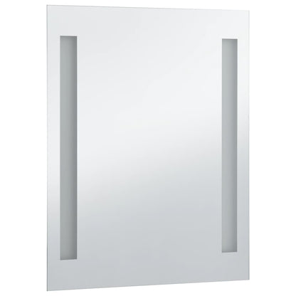 Miroir mural à LED pour salle de bains 60x80 cm
