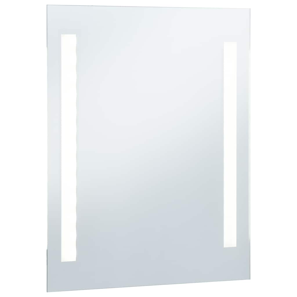 Miroir mural à LED pour salle de bains 60x80 cm