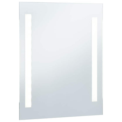 Miroir mural à LED pour salle de bains 60x80 cm
