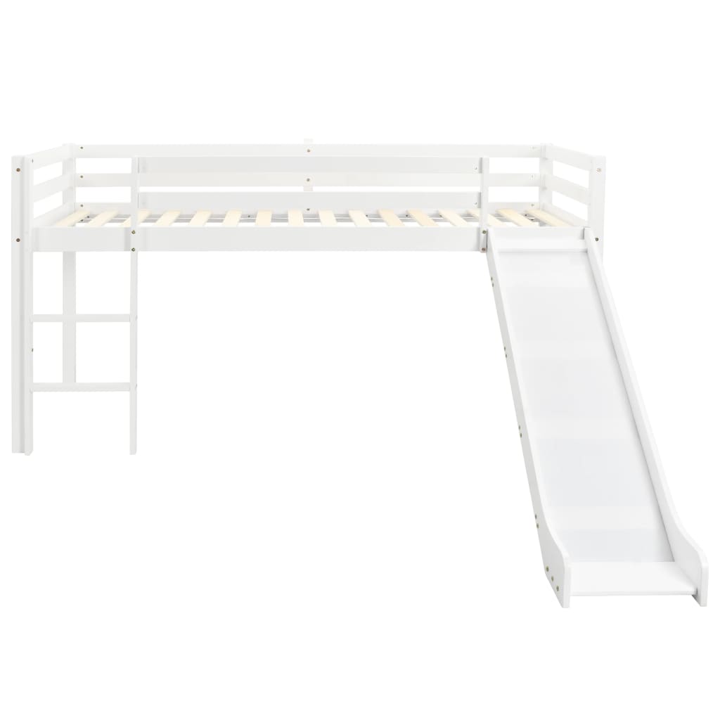 Cama de entrepiso para niños con Pin Megan Slide 90x200cm