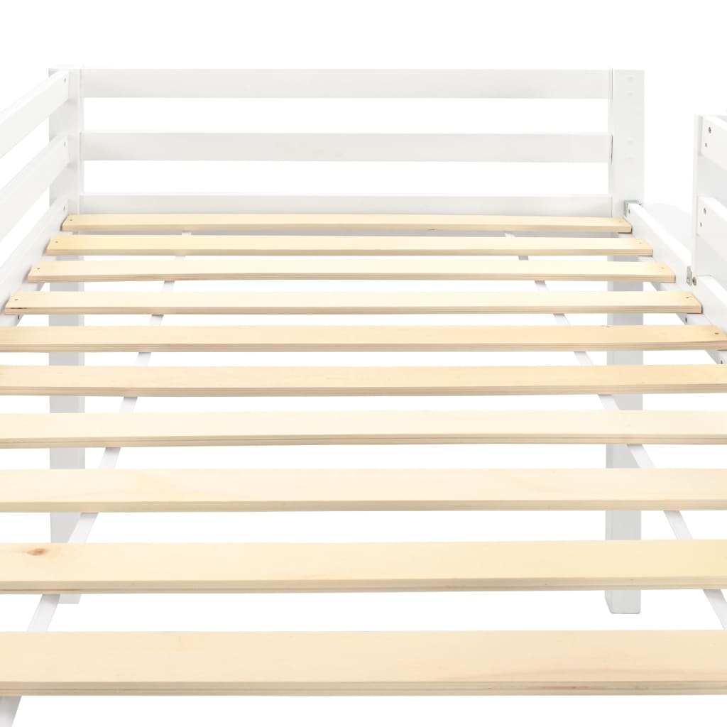 Cama de entrepiso para niños con Pin Megan Slide 90x200cm