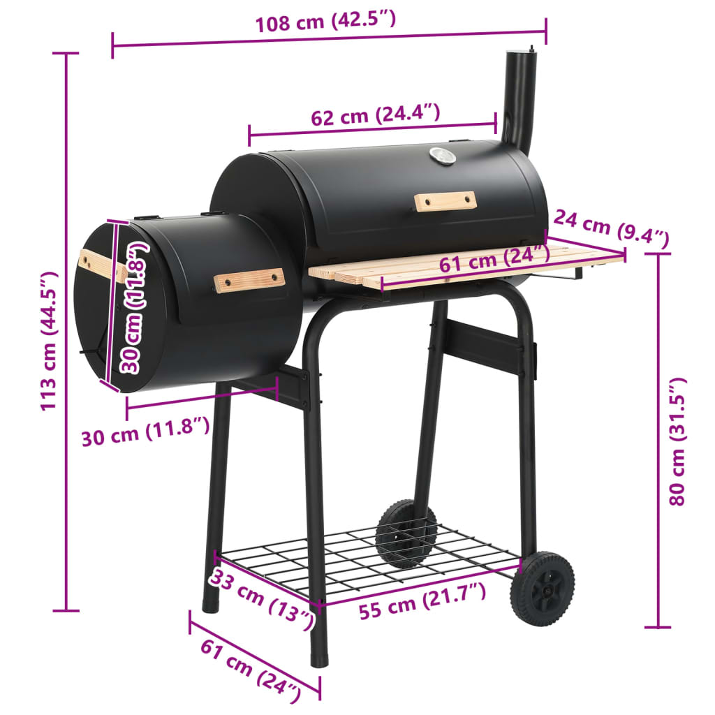 Barbecue di carbone classico