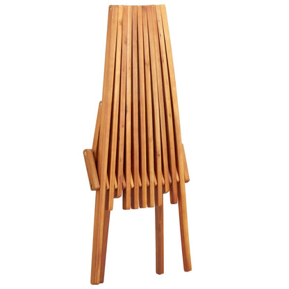 Sillas plegables al aire libre 2 pcs acacia sólida madera