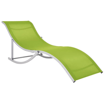 Tumbonas plegables 2 pcs textilene verde