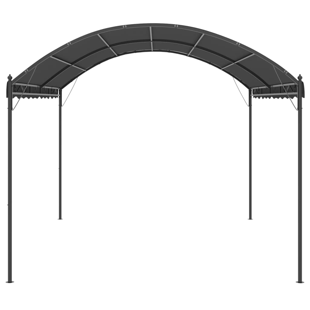 3 x 4 m anthracite parasol awning