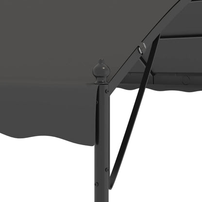 3 x 4 m anthracite parasol awning