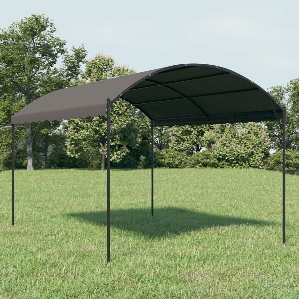 3 x 4 m anthracite parasol awning