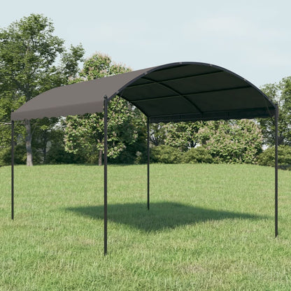 3 x 4 m anthracite parasol awning