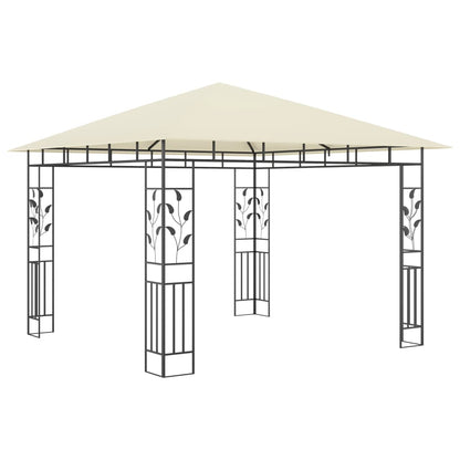 Pergola with 3x3x2.73 m mosquito net 180 g/m²