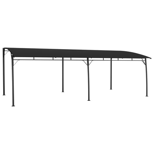6x3x2.55 m anthracite garden flipper