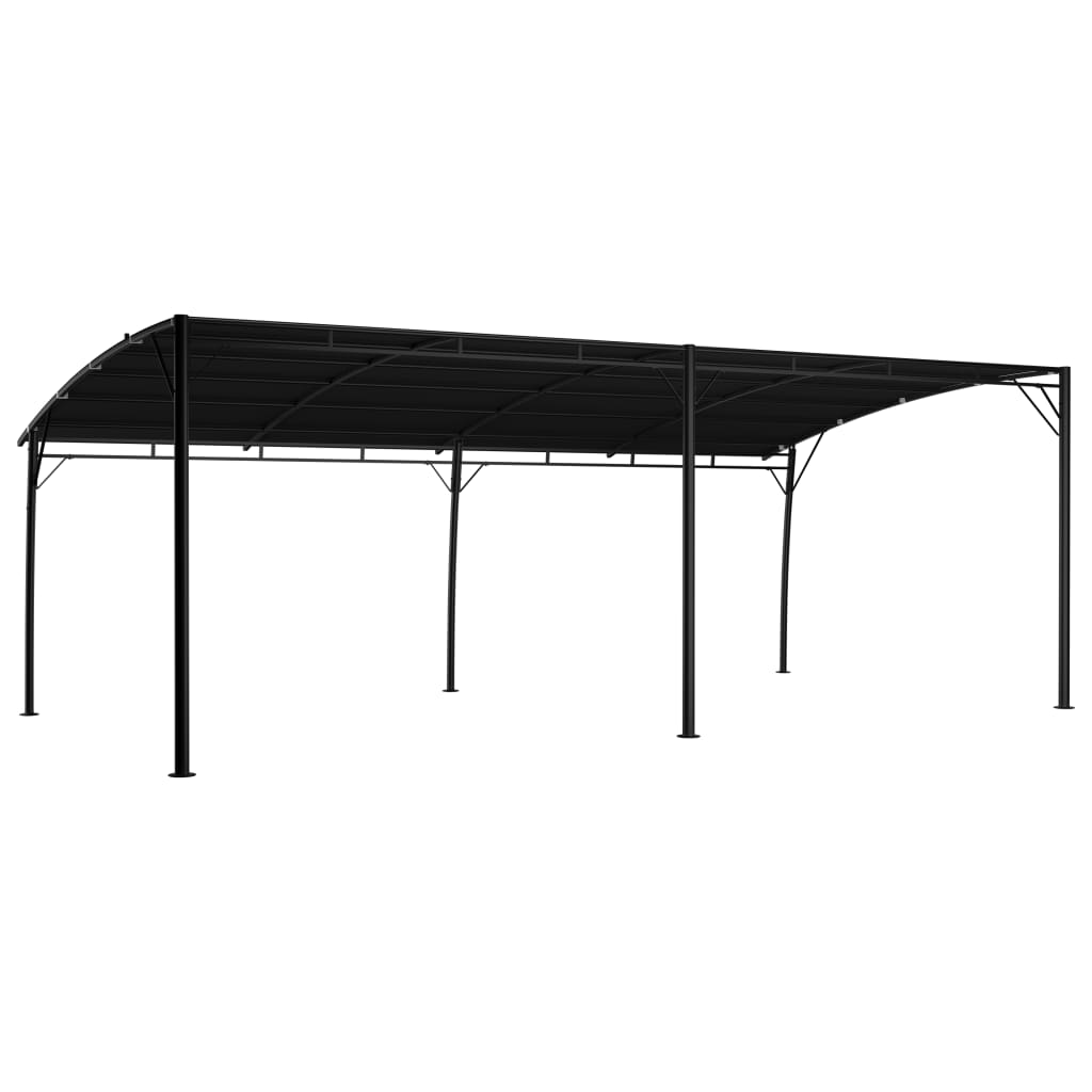 6x3x2.55 m anthracite garden flipper