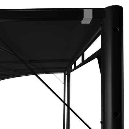 6x3x2.55 m anthracite garden flipper