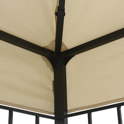 3x3 m cream belvedere