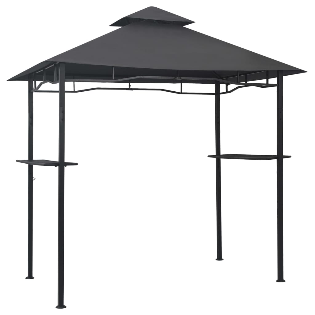 Barbecue Belvedere 240x150x255 cm Anthrazitstahl