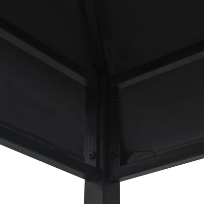 Barbecue Belvedere 240x150x255 cm Anthrazitstahl