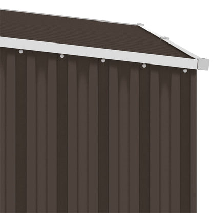 Marrone Garden HED 245x98x159 cm in acciaio zincato