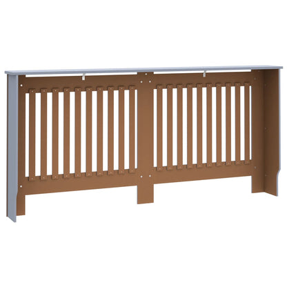 Cache-radiateur Anthracite 172x19x81 cm MDF