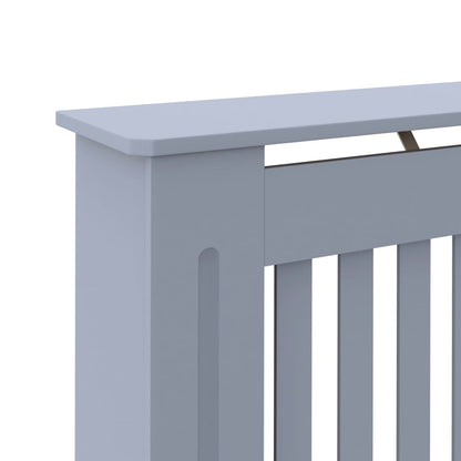 Cache-radiateur Anthracite 172x19x81 cm MDF
