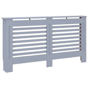 Cache-radiateur Anthracite 152x19x81 cm MDF