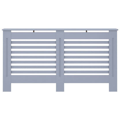 Cache-radiateur Anthracite 152x19x81 cm MDF