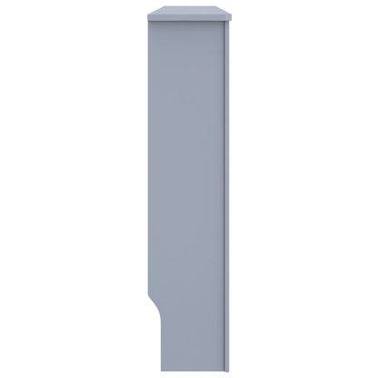 Cache-radiateur Anthracite 152x19x81 cm MDF