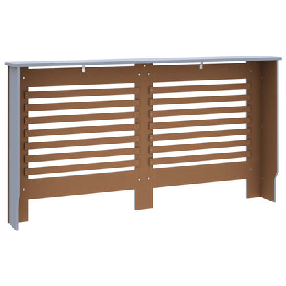 Cache-radiateur Anthracite 152x19x81 cm MDF