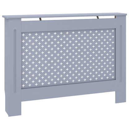 Anthracite Radiator Cache 112x19x81 cm MDF