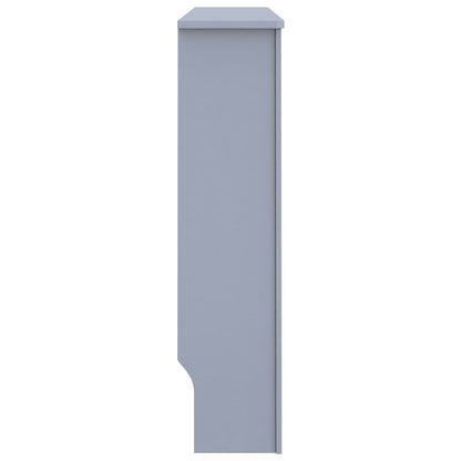 Anthracite Radiator Cache 112x19x81 cm MDF