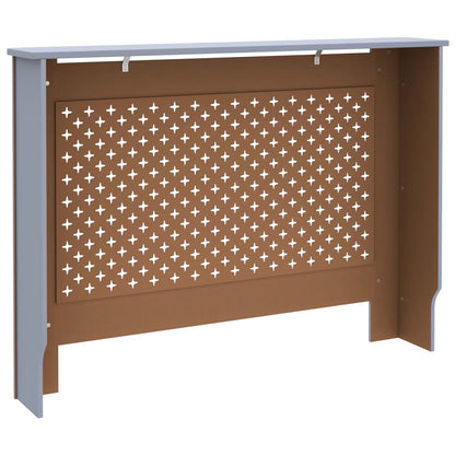Anthracite Radiator Cache 112x19x81 cm MDF