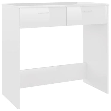 Bureau DESK Blanc brillant 80x40x75cm