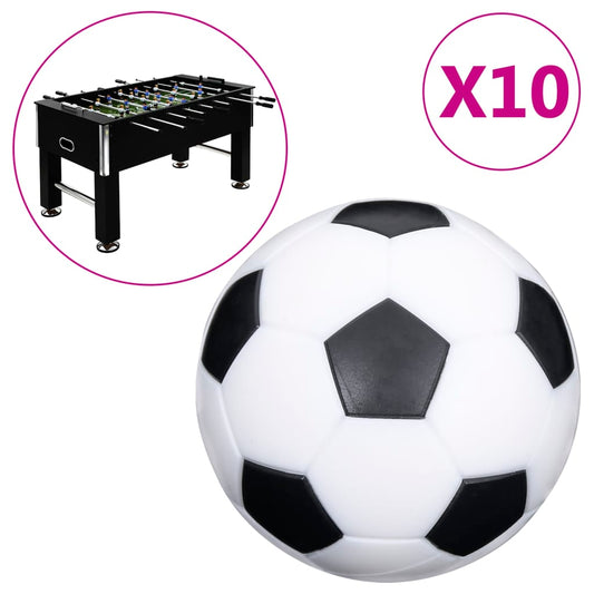 Ballons de baby-foot 10 pcs 32 mm ABS