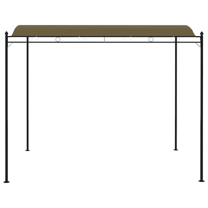 3x2.4 m taupe parasol awning 180 g/m²