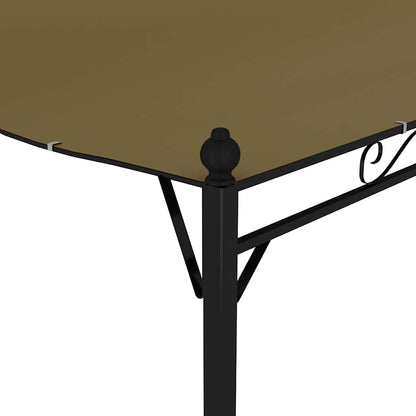 3x2.4 m taupe parasol awning 180 g/m²