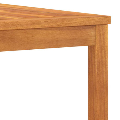 Muebles de jardín 3 piezas y cojín gris oscuro acacia madera de acacia