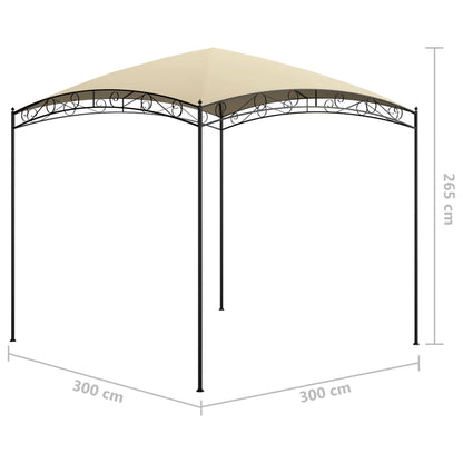3x3x2.65 m in cream 180 g/m²