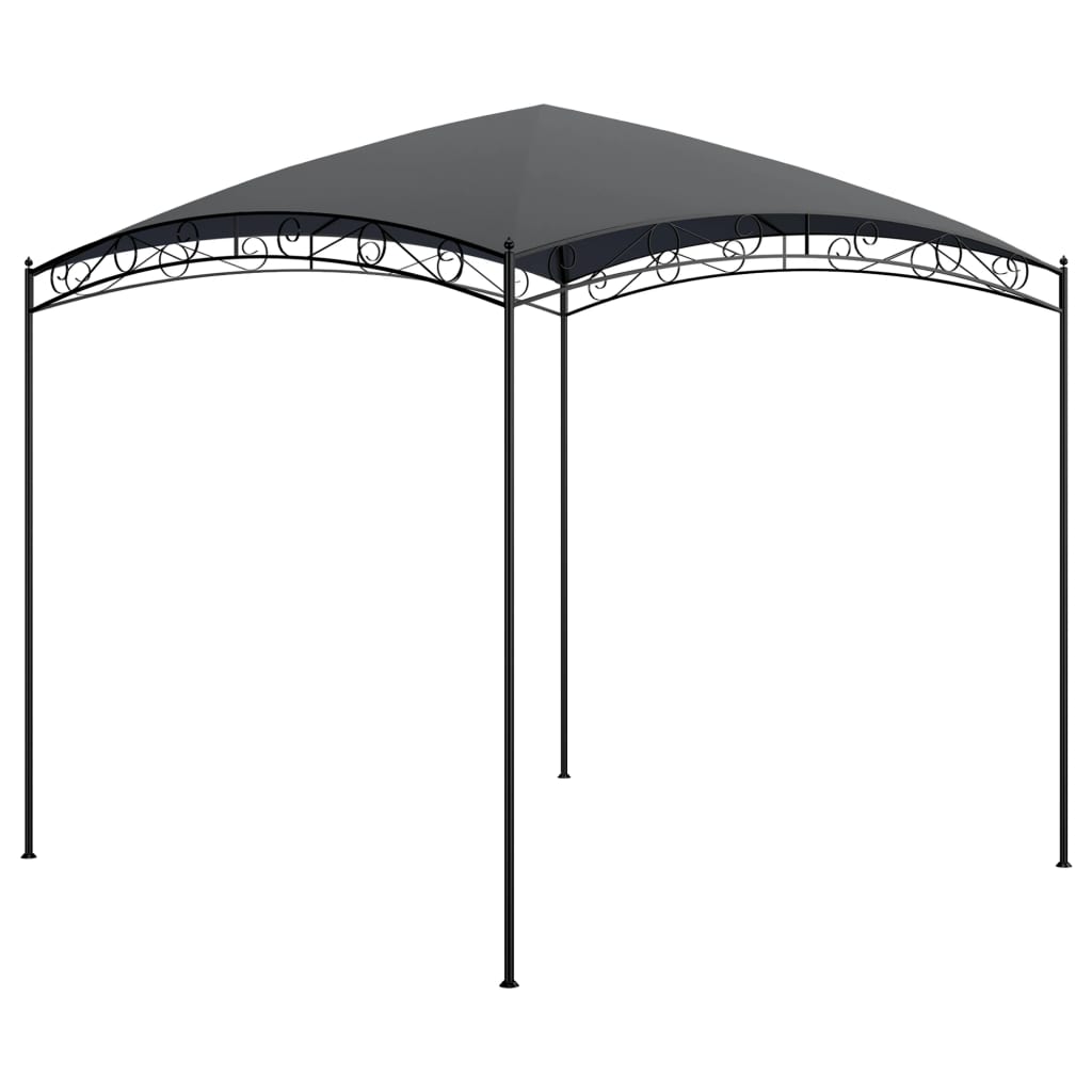 3x3x2.65 m anthracite belvedere 180 g/m²