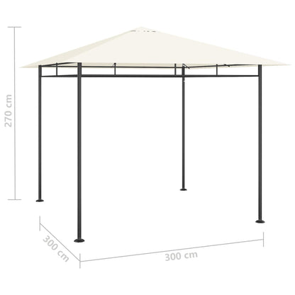 3x3x2.7 m in cream 180 g/m²