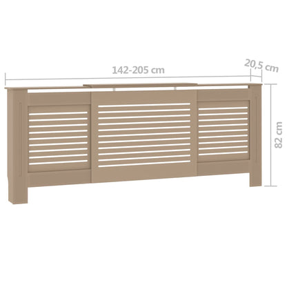 Cache-radiateur MDF 205 cm