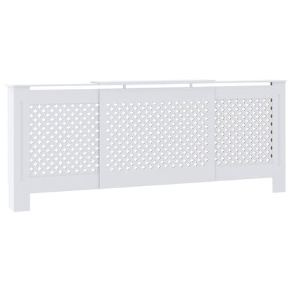 Cache-radiateur MDF Blanc 205 cm