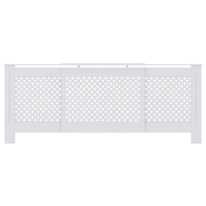 Cache-radiateur MDF Blanc 205 cm