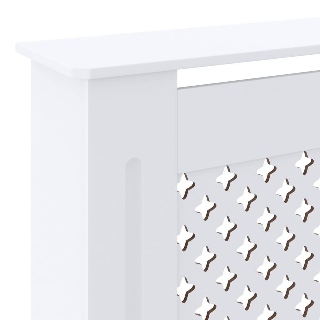 Cache-radiateur MDF Blanc 205 cm