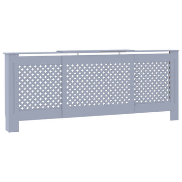 Cache-radiateur MDF Gris 205 cm
