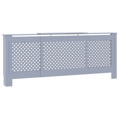 Cache-radiateur MDF Gris 205 cm