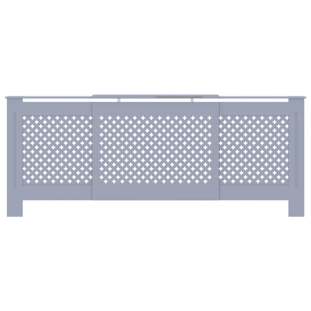 Cache-radiateur MDF Gris 205 cm