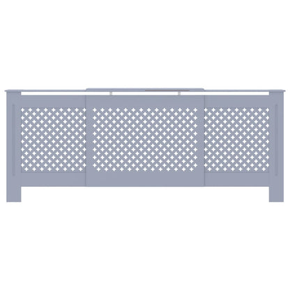 Cache-radiateur MDF Gris 205 cm