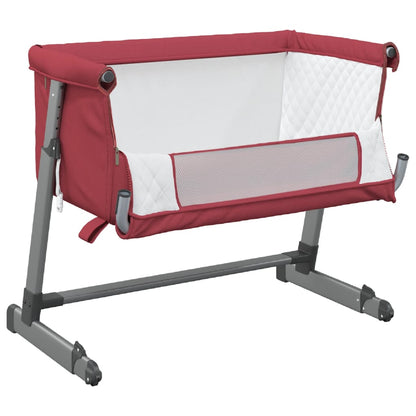 Lit pour bébé avec matelas Rouge Berceau cododo