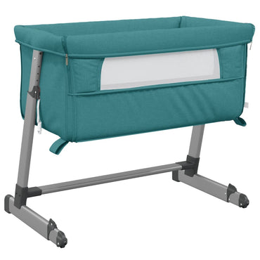 Lit pour bébé avec matelas Vert Berceau cododo